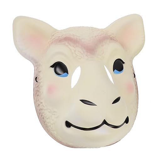 UKCOCO Realistische Schafmaskerade Maske Cosplay Kostüm Requisite Tiergesichtsmaske Leicht Flexibel Wiederverwendbar für Halloween Karneval Party UKCOCO Realistische Schafmaskerade Maske Cosplay Kostüm Requisite Tiergesichtsmaske Leicht Flexibel Wiederverwendbar für Halloween Karneval Party von UKCOCO