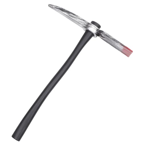 UKCOCO Realistischer Kunststoff Pickaxe Halloween Requisite Sicheres Cosplay Kostüm für Party Dekoration und Bühnenauftritt UKCOCO Realistischer Kunststoff Pickaxe Halloween Requisite Sicheres Cosplay Kostüm für Party Dekoration und Bühnenauftritt von UKCOCO