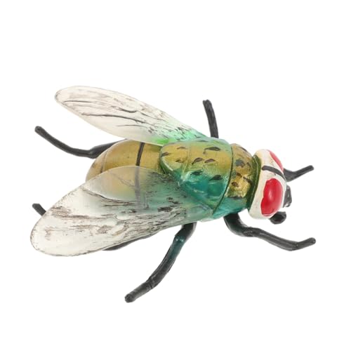 UKCOCO Realistisches Fliegenmodell Kunststoff Streichartikel Scherzartikel Partydekoration Lernspielzeug für Halloween UKCOCO Realistisches Fliegenmodell Kunststoff Streichartikel Scherzartikel Partydekoration Lernspielzeug für Halloween von UKCOCO