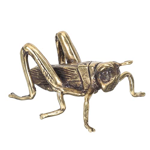 UKCOCO Retro Messingfigur Kreatives Insektenornament für Schreibtischdekoration Vintage Style Langlebig Zuhause Geschenkidee für Weihnachten und Garten UKCOCO Retro Messingfigur Kreatives Insektenornament für Schreibtischdekoration Vintage Style Langlebig Zuhause Geschenkidee für Weihnachten und Garten von UKCOCO
