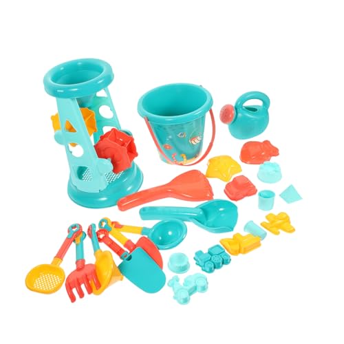 UKCOCO Sandspielzeug Set Teilig mit Bunten Cartoon Schaufeln und Förmchen Langlebiges Strandspielzeug für Jungen und Mädchen Kreatives Buddeln Am Park von UKCOCO