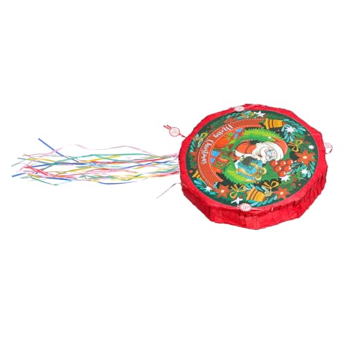 UKCOCO Santa Claus Piñata Weihnachtsdekoration mit Süßigkeitenfüllung Partyspiel für Erwachsene Lebendige Weihnachtsmann Figur für Festliche UKCOCO Santa Claus Piñata Weihnachtsdekoration mit Süßigkeitenfüllung Partyspiel für Erwachsene Lebendige Weihnachtsmann Figur für Festliche von UKCOCO