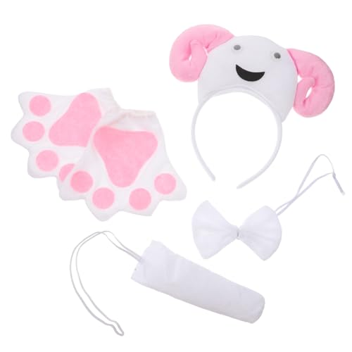 UKCOCO Schaf Stirnband Plüsch Halloween Lamm Weihnachten Party Haarschmuck Plastik UKCOCO Schaf Stirnband Plüsch Halloween Lamm Weihnachten Party Haarschmuck Plastik von UKCOCO