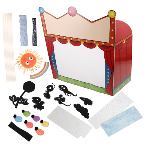 UKCOCO Schattenpuppen Bastelset für DIY Schattenpuppentheater Handpuppen Bewegung Kreatives Puppentheater Lernspielzeug Feinmotorik Geschichtenerzählen und Wissenschaftsexperimenten UKCOCO Schattenpuppen Bastelset für DIY Schattenpuppentheater Handpuppen Bewegung Kreatives Puppentheater Lernspielzeug Feinmotorik Geschichtenerzählen und Wissenschaftsexperimenten von UKCOCO