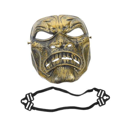 UKCOCO Spartanische Krieger Maske Retro Cosplay Maske für Männer Gesichtsbedeckend für Halloween Partys Bühnenauftritte Lebensechtes Design UKCOCO Spartanische Krieger Maske Retro Cosplay Maske für Männer Gesichtsbedeckend für Halloween Partys Bühnenauftritte Lebensechtes Design von UKCOCO