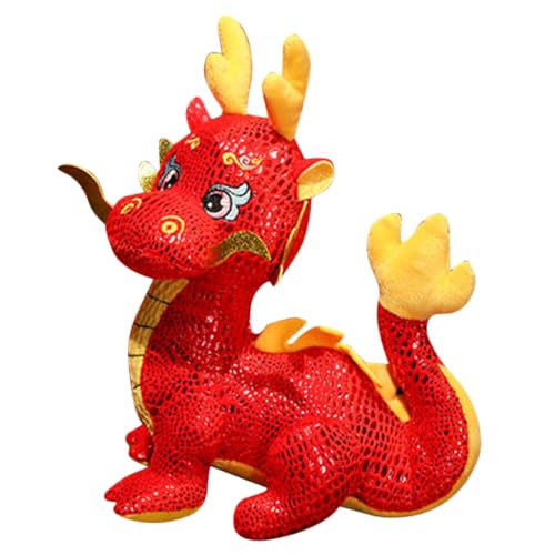UKCOCO Sternzeichen-Drachen-Puppe Drachenpuppen- Drachenspielzeug puppenaugen spielzeuge Neujahrsdrache Stofftier Chinesisches Neujahrspuppenspielzeug PP Baumwolle UKCOCO Sternzeichen-Drachen-Puppe Drachenpuppen- Drachenspielzeug puppenaugen spielzeuge Neujahrsdrache Stofftier Chinesisches Neujahrspuppenspielzeug PP Baumwolle von UKCOCO