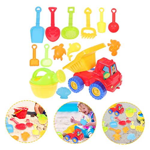 UKCOCO Teiliges Strandspielzeug Leichtes Sandspielzeug aus Sicherem Schaufel und Eimer Fördert Kreativität und Fantasie für Junge Mädchen und Kleinkinder Am Strand von UKCOCO