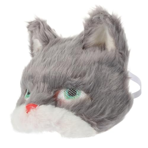 UKCOCO Tiermasken für Karneval und Halloween Verstellbare Maskerade Maske Plüsch Bequemes Kostümpartys Tierkostüme für Männer und Frauen von UKCOCO