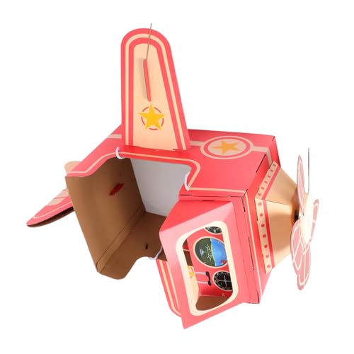 UKCOCO Tragbares DIY Flugzeugspielzeug für Interaktives Papierflieger Fördert Kreative Aktivitäten und Eltern Junge Mädchen Beziehungen für Jungen UKCOCO Tragbares DIY Flugzeugspielzeug für Interaktives Papierflieger Fördert Kreative Aktivitäten und Eltern Junge Mädchen Beziehungen für Jungen von UKCOCO