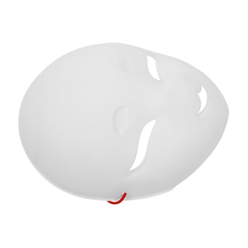 UKCOCO Unbemalte PVC Fuchsmaske zum Bemalen Leichte Masquerade Tiermaske für Karneval Party und Cosplay Vielseitige DIY Maske für Kreative Verkleidungen Komfortabel und Atmungsaktiv von UKCOCO