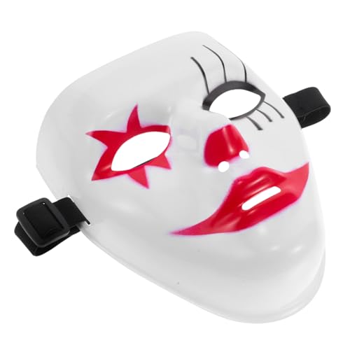 UKCOCO Vollgesichtsmaske im Hip Hop Clownmaske für Halloween Maskenball Cosplay Events mit Verstellbarem Gummiband für Optimalen Tragekomfort Einzigartigem Design UKCOCO Vollgesichtsmaske im Hip Hop Clownmaske für Halloween Maskenball Cosplay Events mit Verstellbarem Gummiband für Optimalen Tragekomfort Einzigartigem Design von UKCOCO