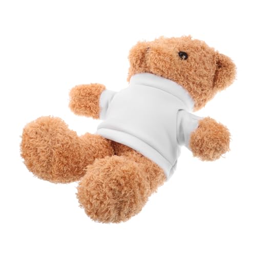 UKCOCO Wärmeübertragungs-Teddybär Weihnachten Plüsch Babypartybevorzugungsbär Kind knuddelig Handwerk Kleiner Bär für Sachen süße kleine Bärenspielzeuge Neugeborenes ausgestopfter Bär UKCOCO Wärmeübertragungs-Teddybär Weihnachten Plüsch Babypartybevorzugungsbär Kind knuddelig Handwerk Kleiner Bär für Sachen süße kleine Bärenspielzeuge Neugeborenes ausgestopfter Bär von UKCOCO