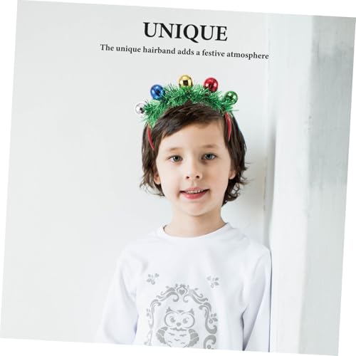 UKCOCO Weihnachts Haarreif Festlicher Kopfschmuck Grün mit Dekorativem Ball Sicher für Xmas Party Feiertagsfeier Festliche Accessoires UKCOCO Weihnachts Haarreif Festlicher Kopfschmuck Grün mit Dekorativem Ball Sicher für Xmas Party Feiertagsfeier Festliche Accessoires von UKCOCO