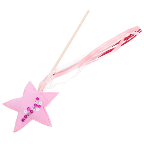 UKCOCO Sternen-zauberstab Mit Bunten Bändern Für Mädchen Dekorative Feenaccessoires Für Geburtstagsfeiern Fotoshootings Und Cosplay-Events von UKCOCO