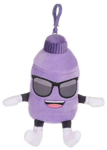 Grape Energy Drink Plüsch-Taschenclip, 15,2 cm, Violett Grape Energy Drink Plüsch-Taschenclip, 15,2 cm, Violett von UKToyworld