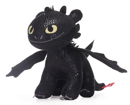 Live Action Ohnezahn HTTYD Dragon Night Fury Plüschtier, 30,5 cm Live Action Ohnezahn HTTYD Dragon Night Fury Plüschtier, 30,5 cm von UKToyworld