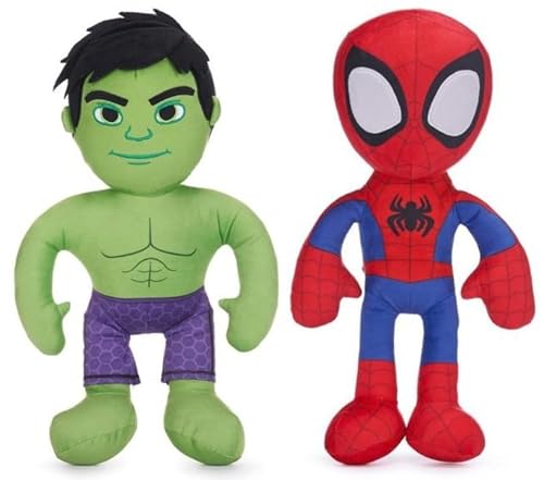 Spiderman & Hulk Plüschtiere Marvel Spidey und seine erstaunlichen Freunde, Plüsch, 30,5 cm von UKToyworld