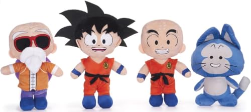 UKToyworld 4er Set Plüschtier DBZ 25.4 cm Goku Krillin Puar Roshi Plüschset UKToyworld 4er Set Plüschtier DBZ 25.4 cm Goku Krillin Puar Roshi Plüschset von UKToyworld