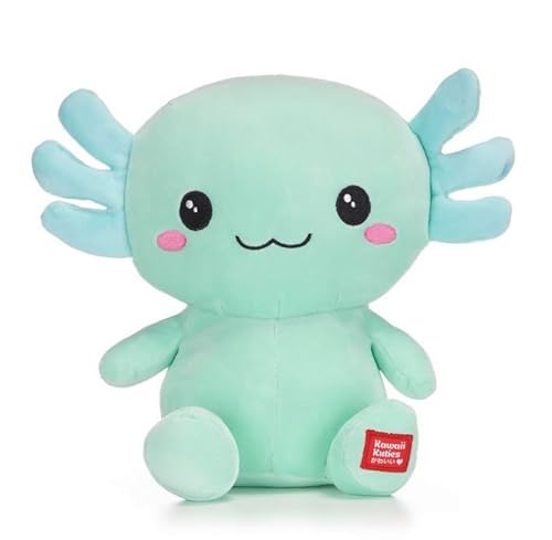 UKToyworld Kawaii Kuties Plüsch Salamander 25,4 cm Axolotl Soft Squashy Pastel Geen Stofftier UKToyworld Kawaii Kuties Plüsch Salamander 25,4 cm Axolotl Soft Squashy Pastel Geen Stofftier von UKToyworld