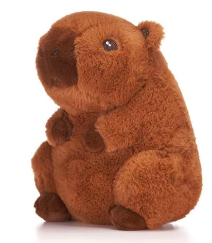 UKToyworld Sitting Capybara Plüschtier 22.9 cm dunkelbraun Kuscheltier Capybara UKToyworld Sitting Capybara Plüschtier 22.9 cm dunkelbraun Kuscheltier Capybara von UKToyworld