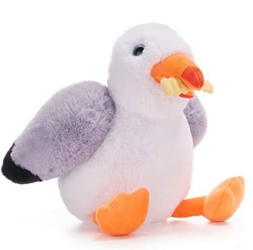 UKToyworld Steven Möwe Möwe mit Chip, 30,5 cm, weiches Plüschtier Vogel Plüschtier (Möwe mit Chip) von UKToyworld