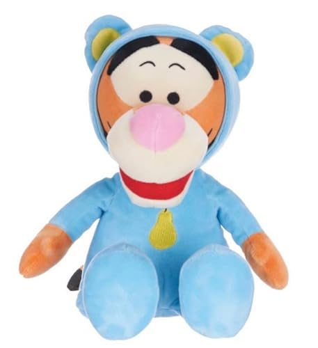 UKToyworld Tigger Plush 30 cm Blue WTP Strampler 30,5 cm Plüschtier von UKToyworld