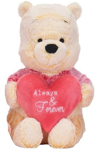 UKToyworld Winnie Puuh Love Plüsch-Puuh mit Herz, 30,5 cm von UKToyworld