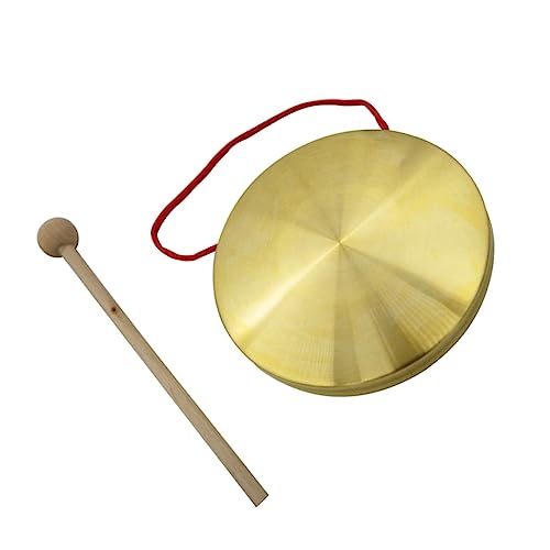 ULDIGI 1Satz Chinesisches Percussion Instrument Handgong aus Kupfer für Musikspielzeug und Kreative Spielmöglichkeiten Fördert Rhythmus und Klangentwicklung von ULDIGI