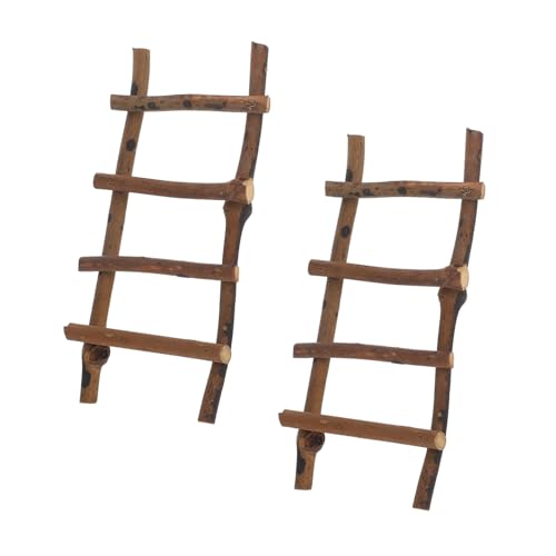 ULDIGI 2 Stück Miniatur Rattan Leiter Leichte Stabile Gartendeko für Micro Landschaft Vielseitige Fotorequisite Natürlich Gewebt für DIY Feengarten und Dekorative Szenen ULDIGI 2 Stück Miniatur Rattan Leiter Leichte Stabile Gartendeko für Micro Landschaft Vielseitige Fotorequisite Natürlich Gewebt für DIY Feengarten und Dekorative Szenen von ULDIGI