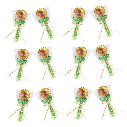 ULDIGI 20 Stück Teiliges Gelbe Sonnenblumenballons aus Aluminiumfolie Handliche Partydekoration für Geburtstag Hochzeit Babyparty Sommerliches Thema Lebendige Sonnenblumen-designs Einfach ULDIGI 20 Stück Teiliges Gelbe Sonnenblumenballons aus Aluminiumfolie Handliche Partydekoration für Geburtstag Hochzeit Babyparty Sommerliches Thema Lebendige Sonnenblumen-designs Einfach von ULDIGI