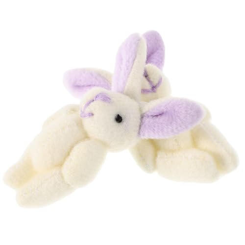 ULDIGI Plüschtier Mit Gelenken Hase Puppe Weiches Kuscheltier Spielzeug Für Geburtstag Ostern Hochzeit von ULDIGI