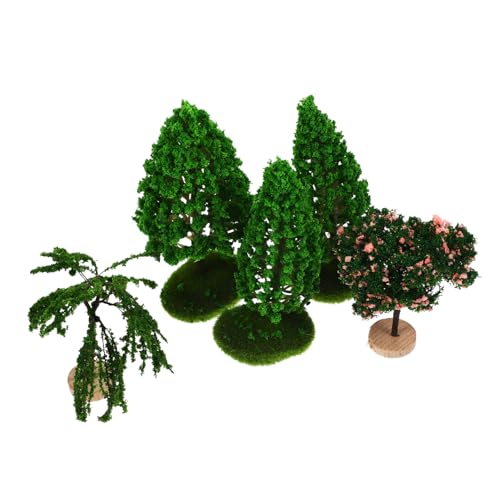 ULDIGI 5 Stück Schicke Baumfigur, Dekorativer Baumschmuck, Lebendige Baumfigur, Desktop-Dekoration ULDIGI 5 Stück Schicke Baumfigur, Dekorativer Baumschmuck, Lebendige Baumfigur, Desktop-Dekoration von ULDIGI