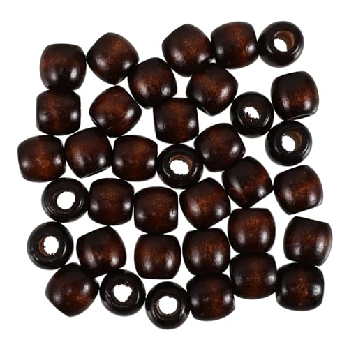 ULDIGI 50Stücke Naturholzperlen Runde Spacerperlen für DIY Schmuckherstellung von Armbändern Halsketten für Handwerksprojekte Lochdurchmesser ULDIGI 50Stücke Naturholzperlen Runde Spacerperlen für DIY Schmuckherstellung von Armbändern Halsketten für Handwerksprojekte Lochdurchmesser von ULDIGI
