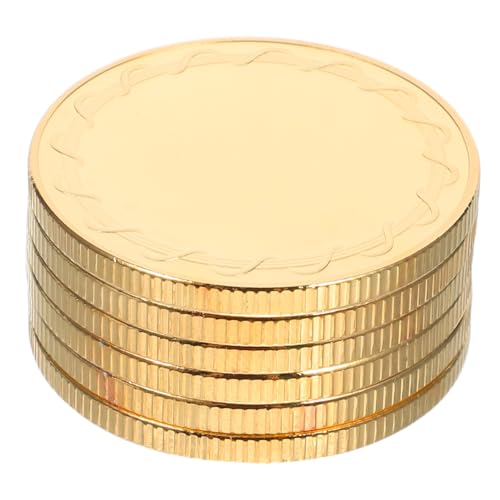 ULDIGI 6 Stück Teiliges Blanko Prägeprägungen Münzen aus Metall Uv Druck und Lasergravur Geeignet Diy Geschenkidee für Geburtstags und Reisekommunikationsmünzen mit Dekorativem Rand ULDIGI 6 Stück Teiliges Blanko Prägeprägungen Münzen aus Metall Uv Druck und Lasergravur Geeignet Diy Geschenkidee für Geburtstags und Reisekommunikationsmünzen mit Dekorativem Rand von ULDIGI