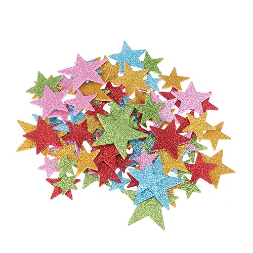 ULDIGI 200-teiliges Glitzer-stern-aufkleber-set Folienaufkleber Herz-design Für Jungen Und Mädchen ULDIGI 200-teiliges Glitzer-stern-aufkleber-set Folienaufkleber Herz-design Für Jungen Und Mädchen von ULDIGI
