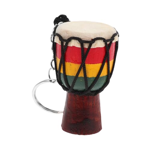 ULDIGI Handgefertigter Djembe Schlüsselanhänger Afrikanische Trommel Dekoration für Taschen Einzigartiges Souvenir und Stilvolles ULDIGI Handgefertigter Djembe Schlüsselanhänger Afrikanische Trommel Dekoration für Taschen Einzigartiges Souvenir und Stilvolles von ULDIGI