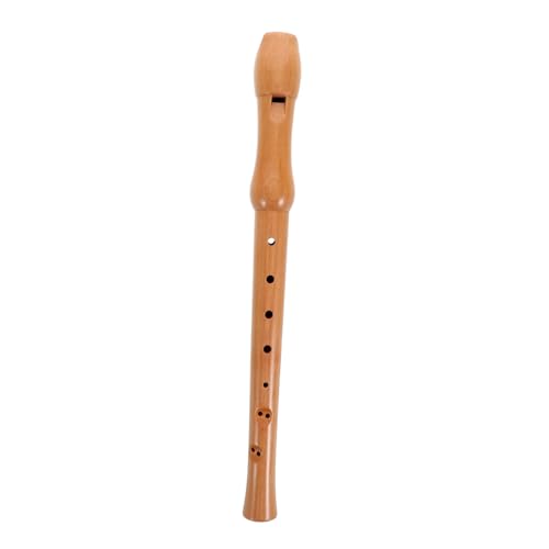 ULDIGI Holzflöte Kinderflöte aus Langlebigem Holz Klarer Klang Lernflöte für Anfänger Musikinstrument für Junge Mädchen und Einsteiger Geeignet von ULDIGI