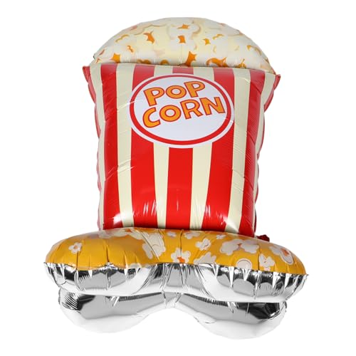 ULDIGI Popcorn Ballon Große Stehende Folienballons Realistische Popcornoptik Robuste Partydekoration Für Kindergeburtstag Filmabend Halloween Karneval ULDIGI Popcorn Ballon Große Stehende Folienballons Realistische Popcornoptik Robuste Partydekoration Für Kindergeburtstag Filmabend Halloween Karneval von ULDIGI