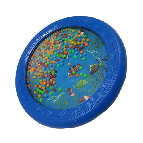 ULDIGI Wellentrommel Hand Percussion Instrument Pädagogisch Musikalisches mit Klarer Klangwirkung Blau Ocean Drum für Musikbildung und Interaktives von ULDIGI