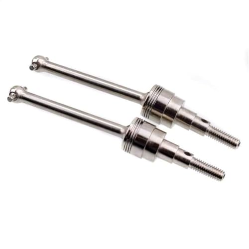 1 Paar Metall CVD Antriebswelle RC Upgrade Teile für 1/10 Tamiya CC01 RC Car (Silber) von ULIIK