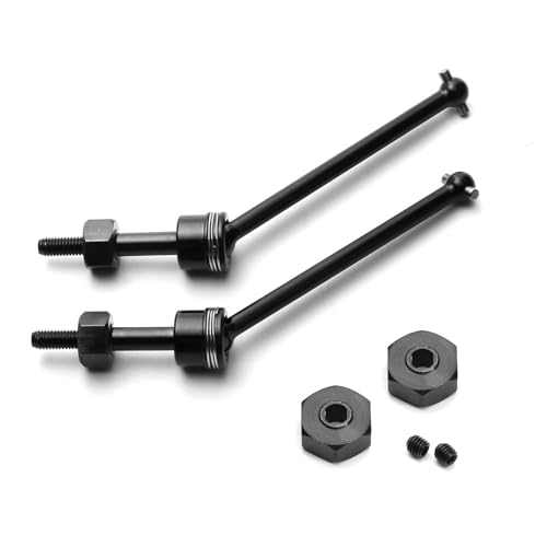 1 Paar Stahl Front Antriebswelle RC Upgrade Teile für Team LOSI 1/8 LMT 4WD Solid AXLE Monster TRUCK-LOS04022 RC Car 1 Paar Stahl Front Antriebswelle RC Upgrade Teile für Team LOSI 1/8 LMT 4WD Solid AXLE Monster TRUCK-LOS04022 RC Car von ULIIK
