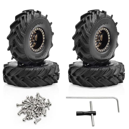 4 Stück 2,5 cm Messingfelgennabe, RC-Ersatzteile für 1/18 TRAXXAS TRX4M FMS SCX24 Crawler RC Kletterauto 4 Stück 2,5 cm Messingfelgennabe, RC-Ersatzteile für 1/18 TRAXXAS TRX4M FMS SCX24 Crawler RC Kletterauto von ULIIK