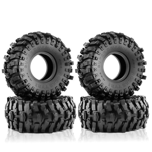 4 Stück 4,8 cm Gummi-Crawler-Reifenfelgenhaut, 118 x 45 mm, RC-Ersatzteile für 1/10 TRX4 SCX10 D90 YK Cralwer Climbing RC Car 4 Stück 4,8 cm Gummi-Crawler-Reifenfelgenhaut, 118 x 45 mm, RC-Ersatzteile für 1/10 TRX4 SCX10 D90 YK Cralwer Climbing RC Car von ULIIK