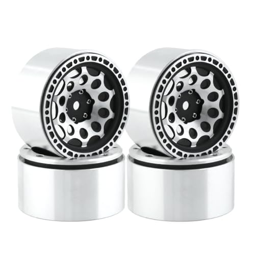 4 Stück 5,6 cm Aluminium-Legierung Radnabe RC verbesserte Teile für 1/10 SCX10 TRX-4 Crawler RC Car 4 Stück 5,6 cm Aluminium-Legierung Radnabe RC verbesserte Teile für 1/10 SCX10 TRX-4 Crawler RC Car von ULIIK
