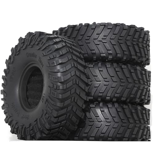 4 x 4,8 cm Gummireifen-Radhaut, 120 x 44 mm, RC verbesserte Teile für 1/10 Yikong TRX4 SCX10III Wrangler Cralwer Klettern RC Car 4 x 4,8 cm Gummireifen-Radhaut, 120 x 44 mm, RC verbesserte Teile für 1/10 Yikong TRX4 SCX10III Wrangler Cralwer Klettern RC Car von ULIIK