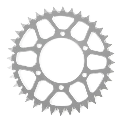 Aluminiumlegierung 36T Hinterradgetriebe RC Upgrade Teile für LOSI 1/4 Promoto-MX RC Elektromotorrad (Silber) von ULIIK