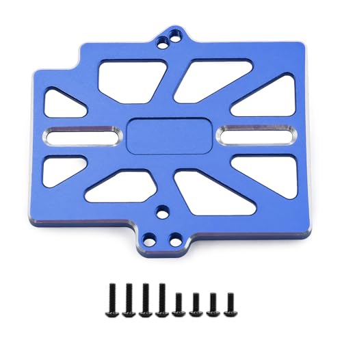 Aluminiumlegierung ESC Befestigungssitz RC Upgrade Teile für Traxxas Mini Maxx Monster Truck RC Auto (blau) von ULIIK