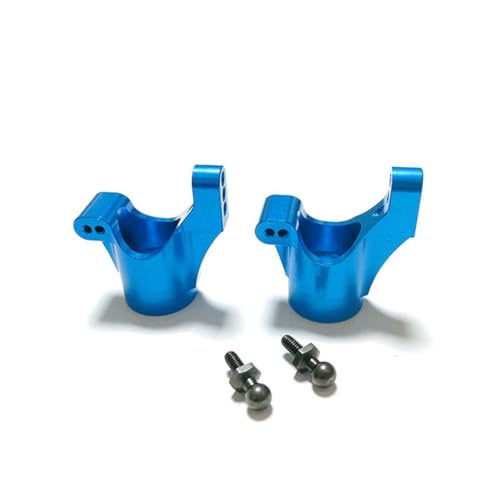 Aluminiumlegierung Hinterachssitz RC Upgrade Teile Set für Traxxas 1/18 LaTrax Teton RC Auto (blau) von ULIIK