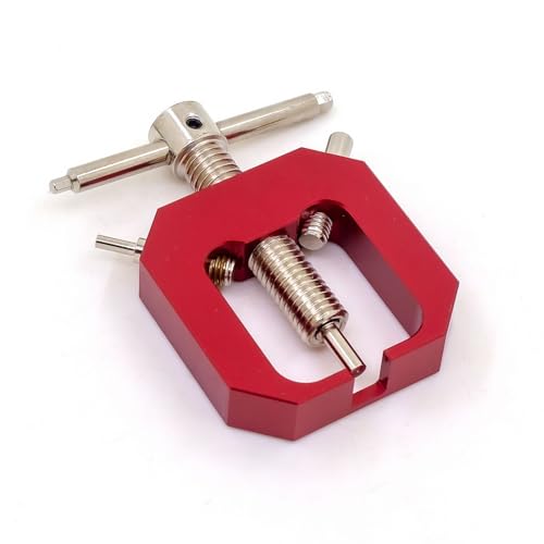 Aluminiumlegierung RC Motor Ritzel Getriebeabzieher Motor Getriebeentferner für RC Auto (rot) von ULIIK