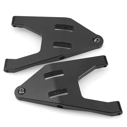 Aluminiumlegierung vorne unten Querlenker RC Upgrade Teile für 1/10 UD1002 UD1002SE SG1002 Short Course Truck Off-Road RC Auto (schwarz) von ULIIK